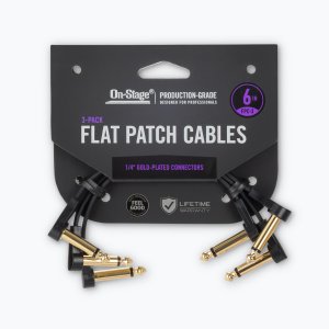 Production-Grade Flat Patch Cables (3-Pack)