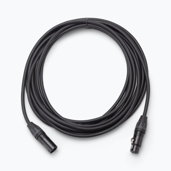 Production-Grade Microphone Cables (XLR to XLR) 15 ft