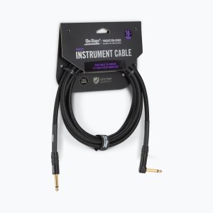 Production-Grade Braided Instrument Cable (Right Angle to Straight) 10 ft