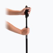 Production-Grade One-Handed Mic Stand with Round Base